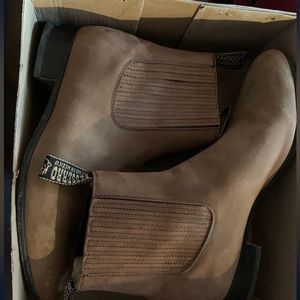 Men’s El canelo Suede Bontines charro boots size 10.5.  Brand: El besserro